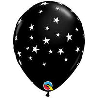 11" Latex Balloon, Contemporary Stars