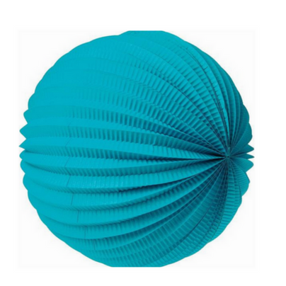 Turquoise Paper Lantern