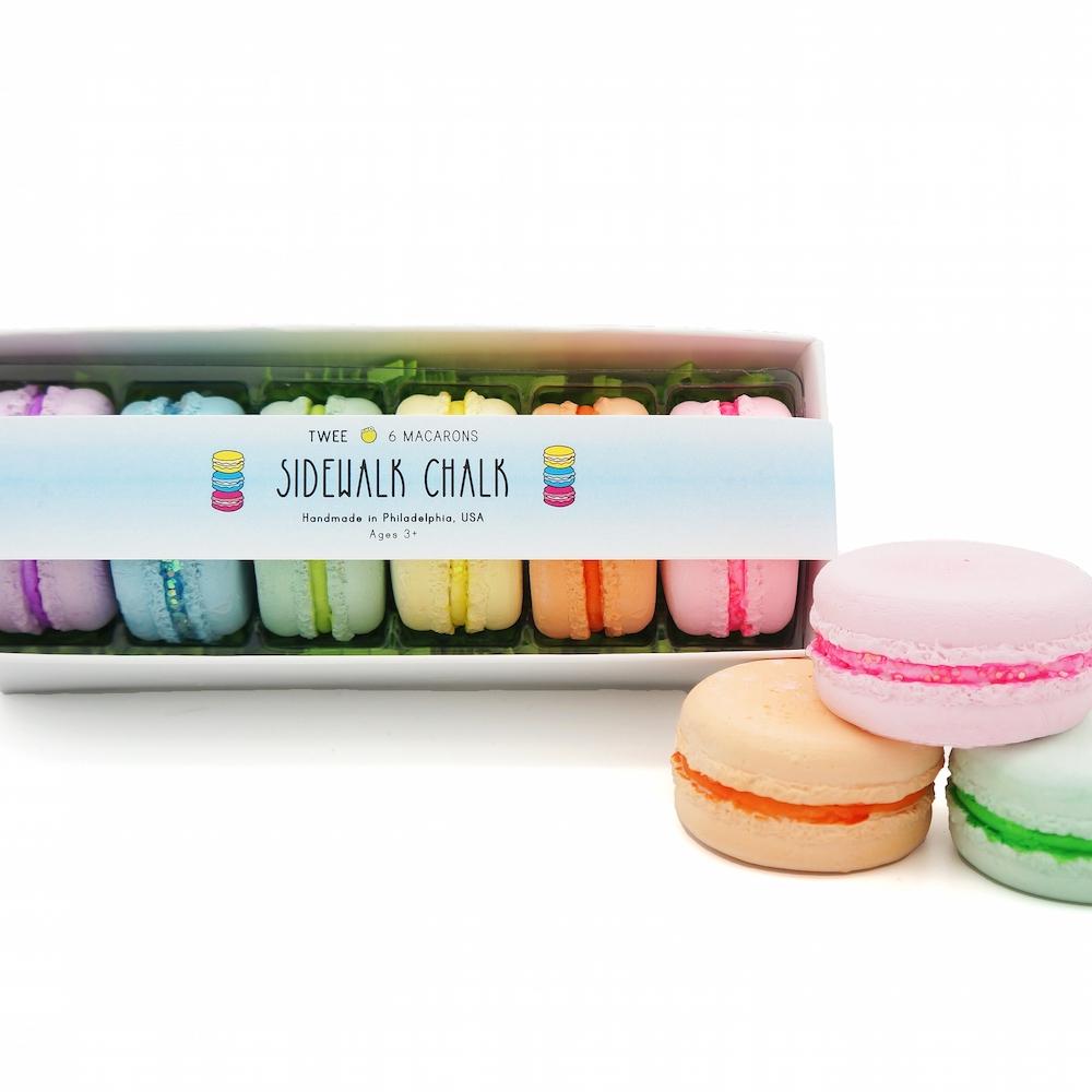 Petite Macaron Sidewalk Chalk, Jollity & Co