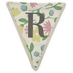 Fabric Bunting Letter R