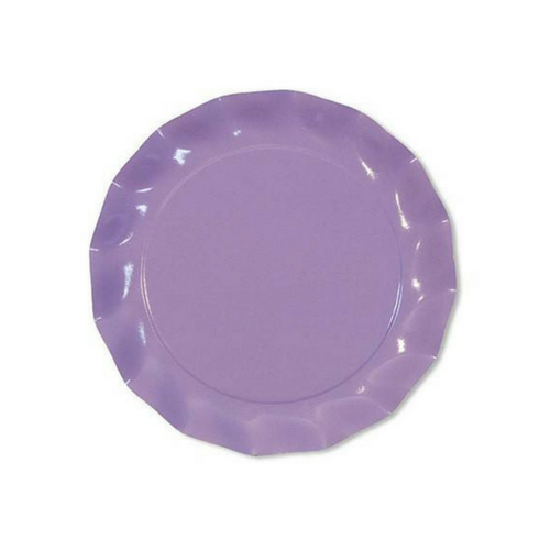Lilac Ruffled Paper Plates - 5 Size Options – Jollity & Co