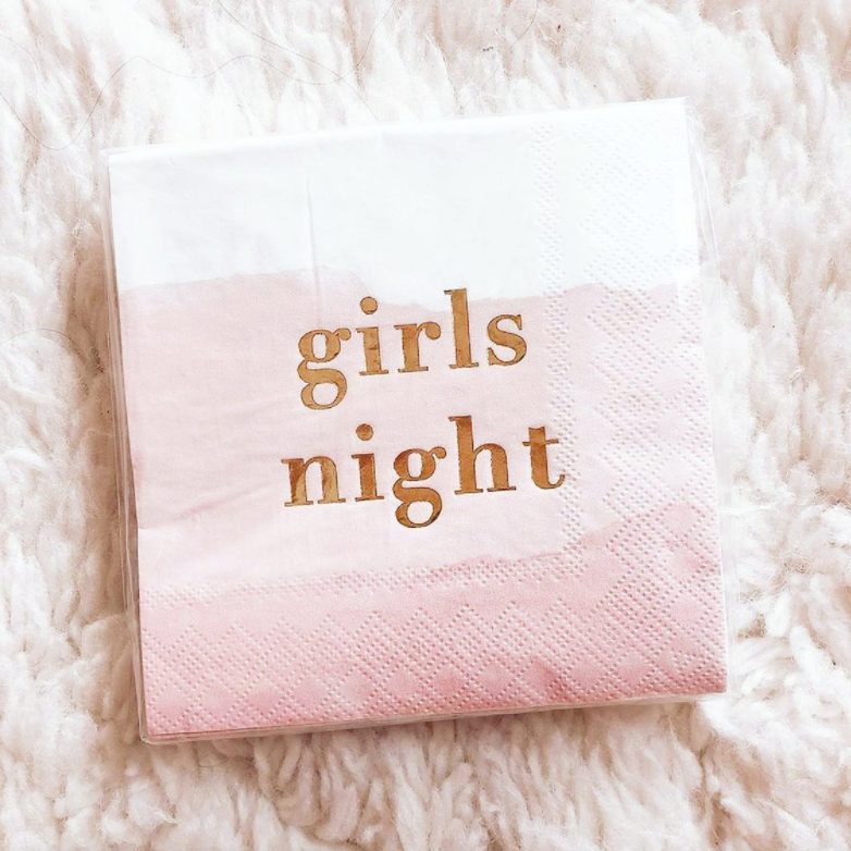 "Girls Night" Cocktail Napkins, Jollity & Co