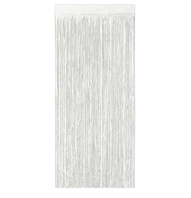 Streamer Curtain white 2ply