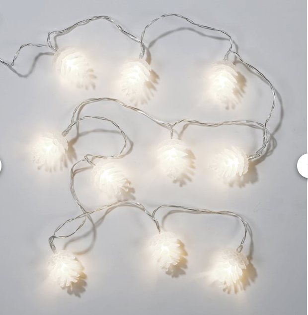 Pinecone String Lights