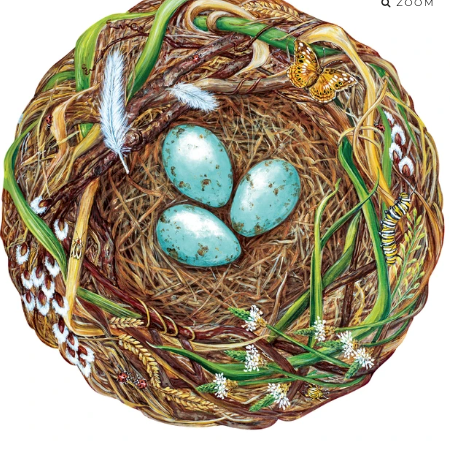 Robin's Nest Die-Cut Placemats