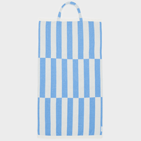 Beach Towel 2-in-1 Tote Bag - Le Weekend Mid Blue Cream, Shop Sweet Lulu