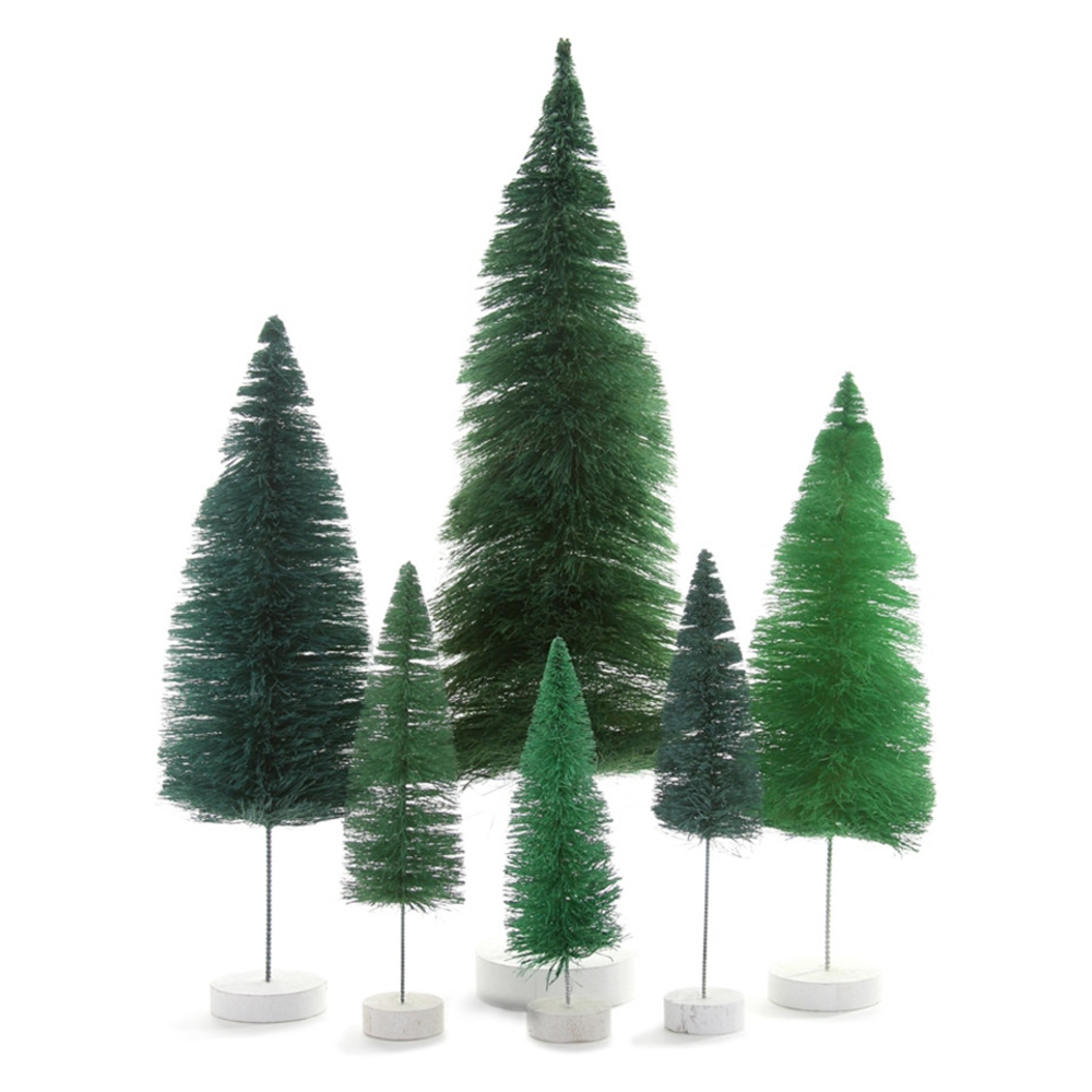 Bottle Brush Trees - Teal Hues, Shop Sweet Lulu