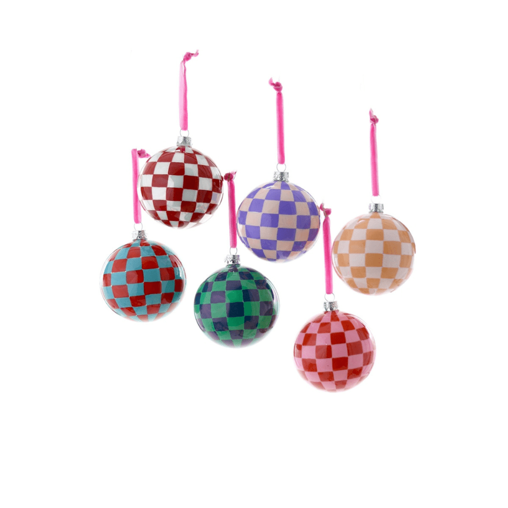 Large Checkered Baubles, Shop Sweet Lulu