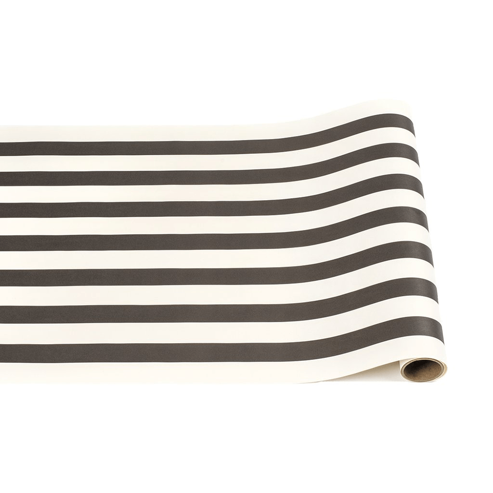 Classic Stripe Paper Runner - Black, Jollity & Co.