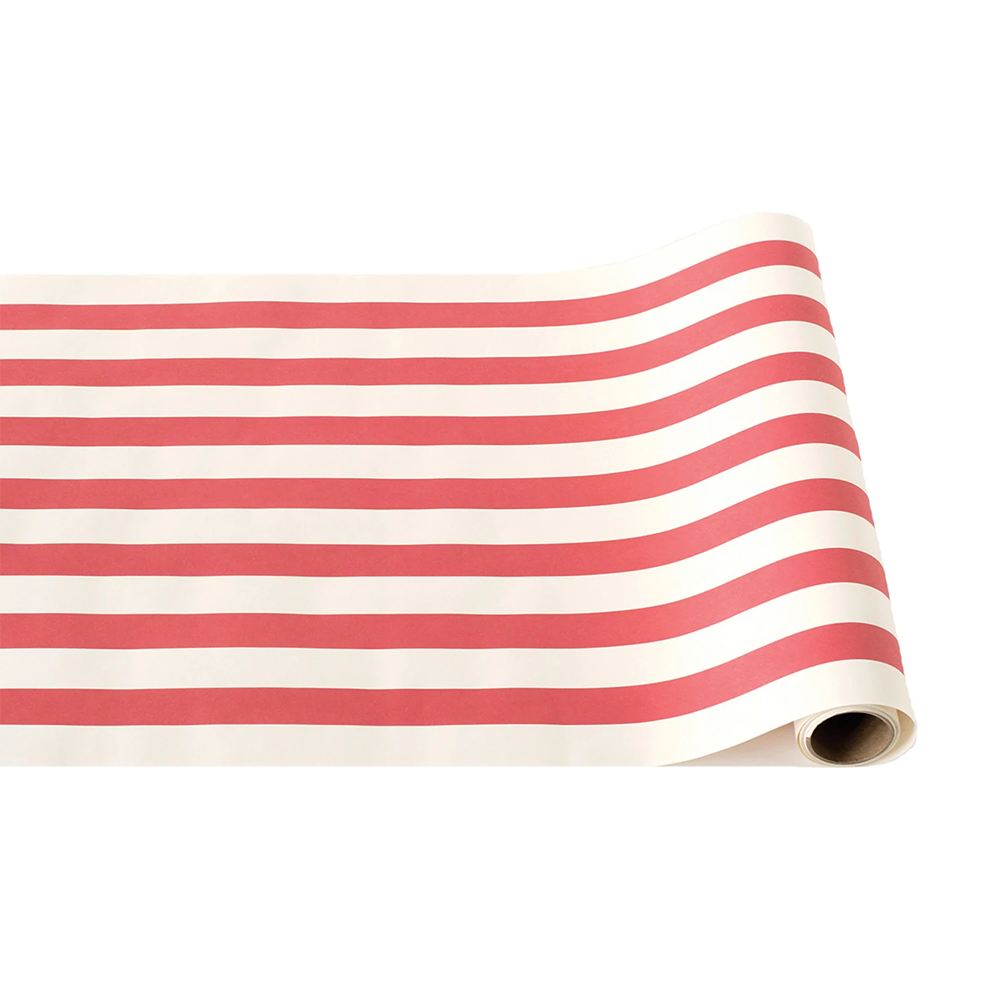 Classic Stripe Paper Runner - Red, Jollity & Co.