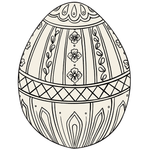 Die-Cut Coloring Easter Egg Placemats, Shop Sweet Lulu