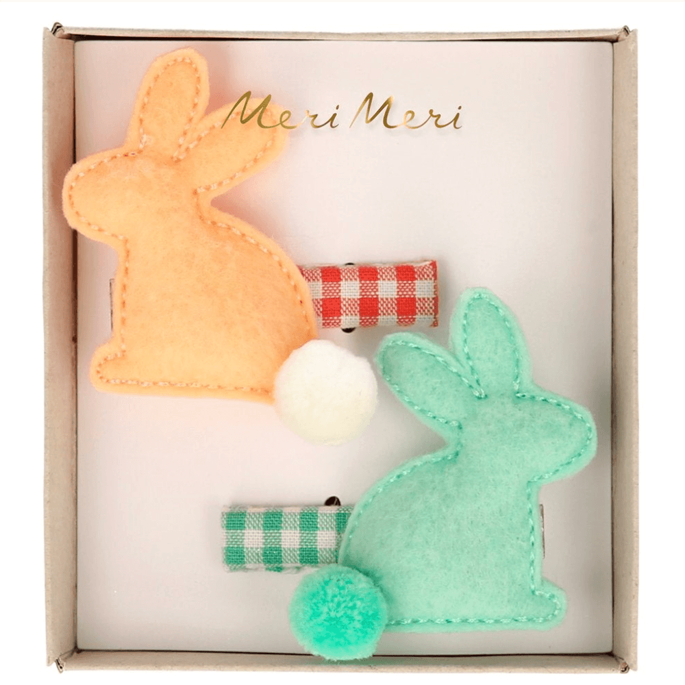 Felt Bunny Hair Clips, Shop Sweet Lulu