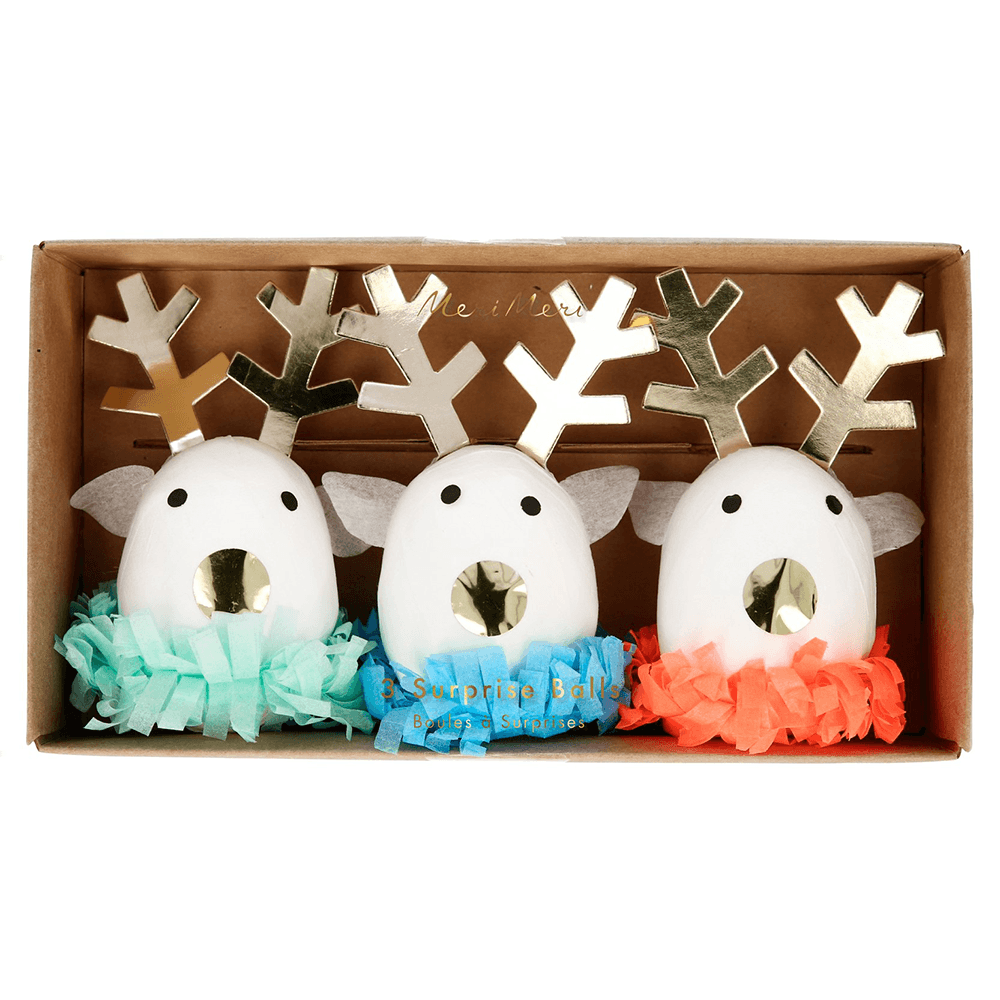 Festive Reindeer Surprise Balls, Shop Sweet LuluFestive Reindeer Surprise Balls, Jollity & Co.