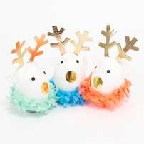 Festive Reindeer Surprise Balls, Jollity & Co.
