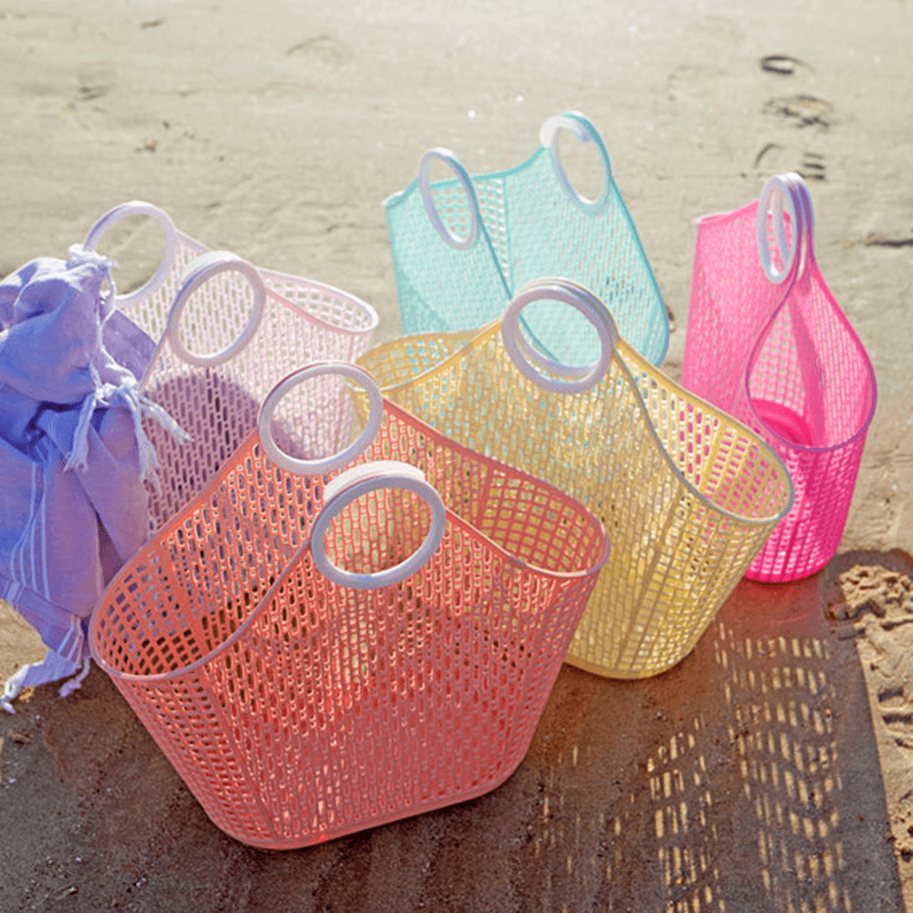 Fiesta Shopper Jelly Bag, Yellow - Large