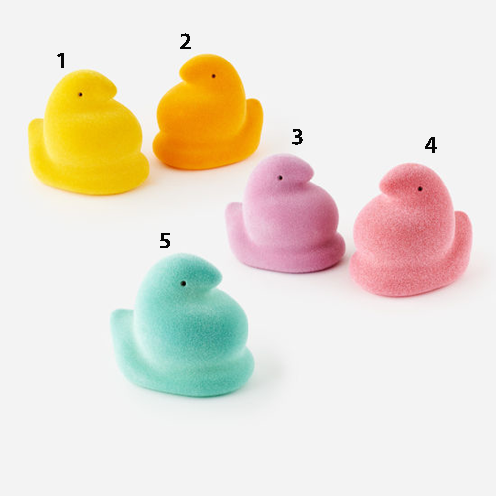 Flocked Peeps, 12" - 5 Color Options, Shop Sweet Lulu