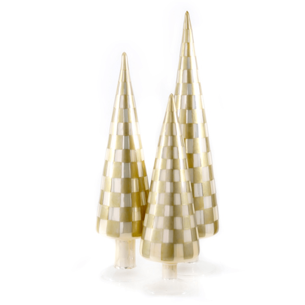 Glass Checker Tree Set - Gold, Jollity & Co.