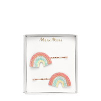 Glitter Rainbow Hair Slides, Jollity & Co.