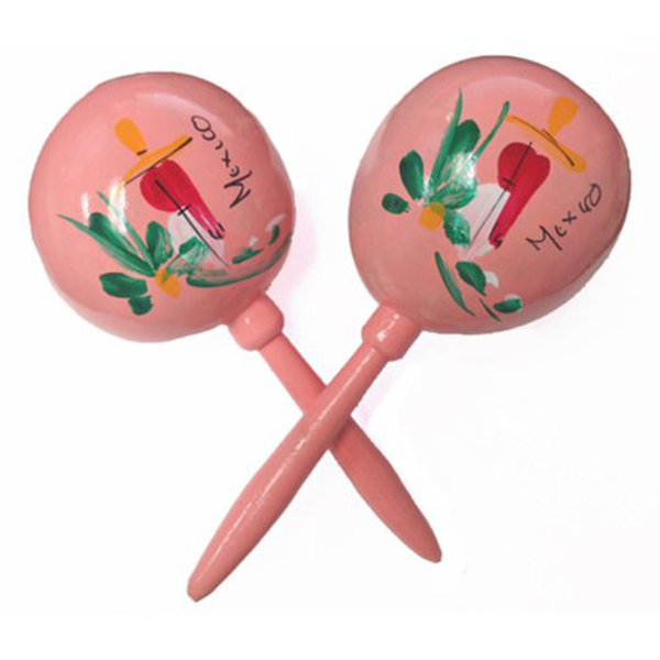 Hand Painted Maracas - Coral – Jollity & Co