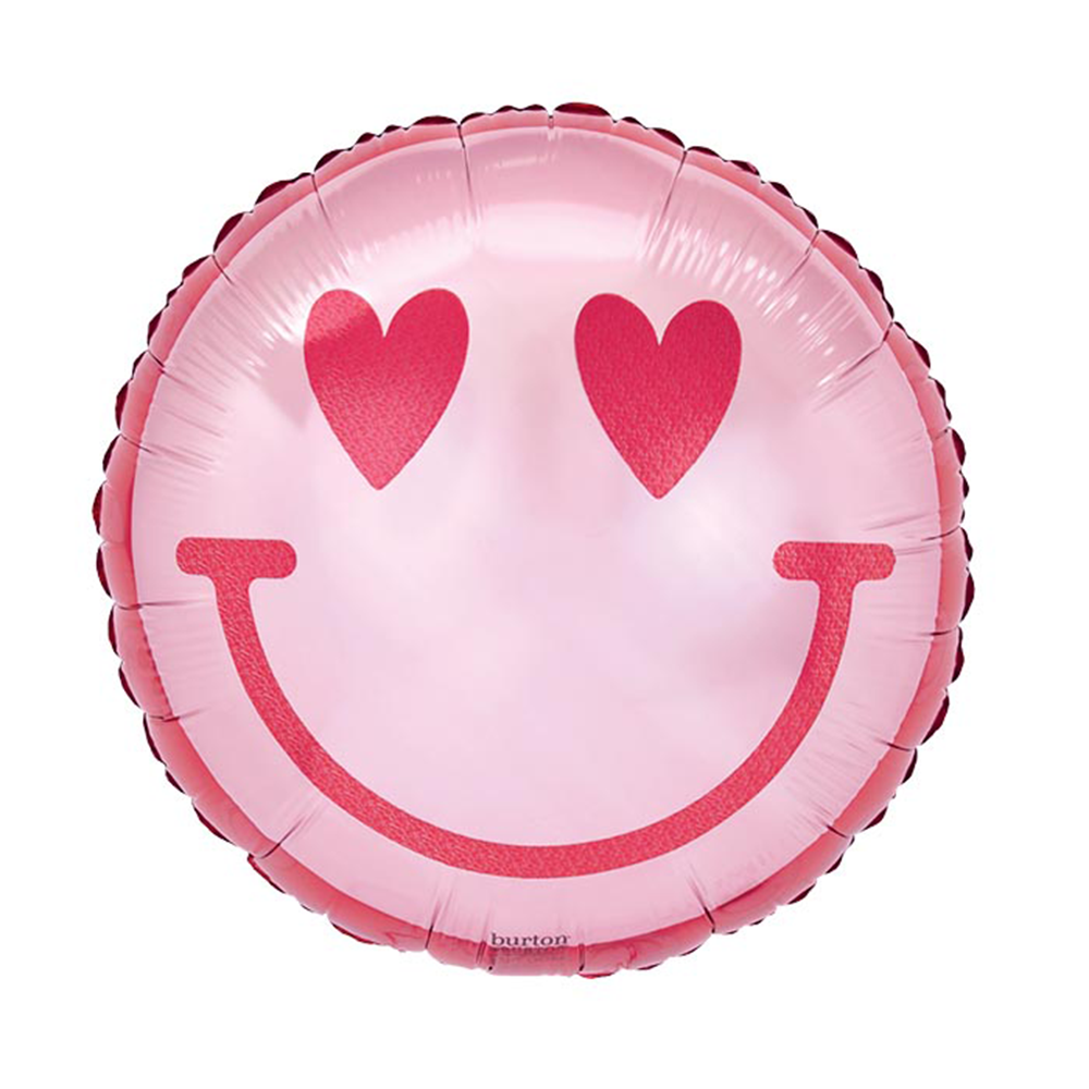 Heart Eyes Smiley Balloon, Shop Sweet Lulu