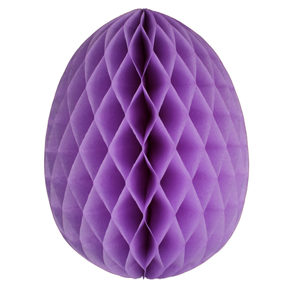 Honeycomb Easter Egg, Lavender - 2 Size Options