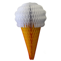 Honeycomb Ice Cream Cone - White, Shop Sweet Lulu