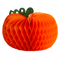 Honeycomb Tissue Paper Pumpkin, 18" - Orange, Shop Sweet Lulu