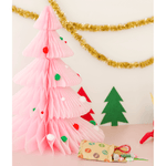 Honeycomb Tissue Paper Tree, Cerise - 2 Size Options, Shop Sweet Lulu