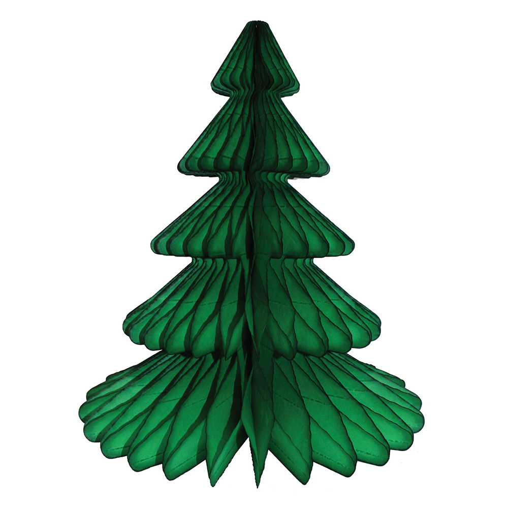 Honeycomb Tissue Paper Tree, Dark Green - 2 Size Options, Shop Sweet Lulu