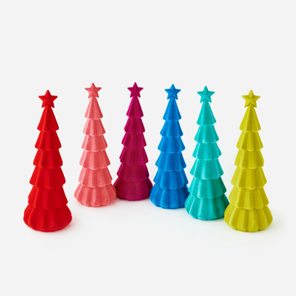 Large Flocked Christmas Tree - 6 Color Options, Shop Sweet Lulu