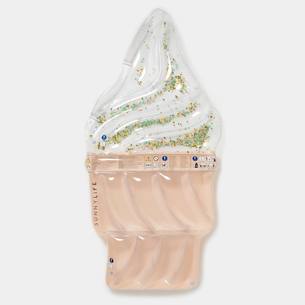 Luxe Lie-On Float - Ice Cream Sunday Multi, Shop Sweet Lulu