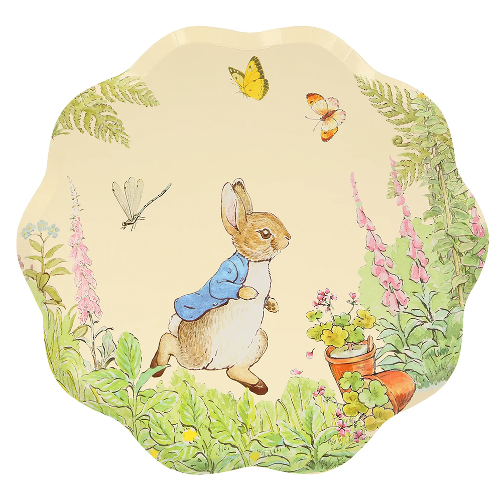 Meri Meri Peter Rabbit in the Garden Large Plates, Shop Sweet Lulu