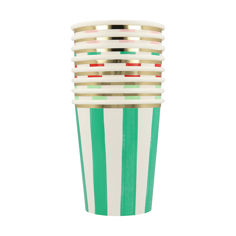 Meri Meri Striped Cups, Shop Sweet Lulu