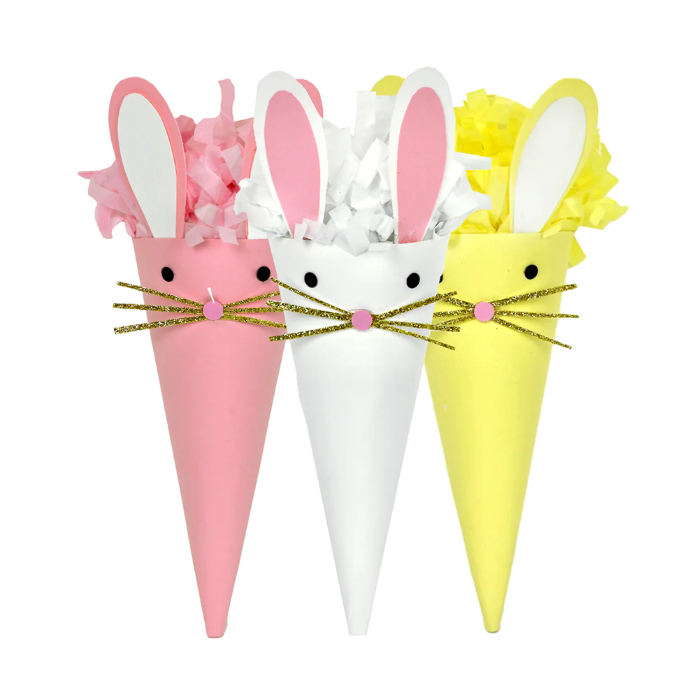 Mini Easter Bunny Surprise Cone - 3 Color Options, Shop Sweet Lulu