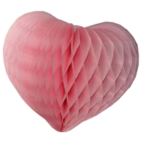 Honeycomb Heart, Light Pink - 2 Size Options, Shop Sweet Lulu
