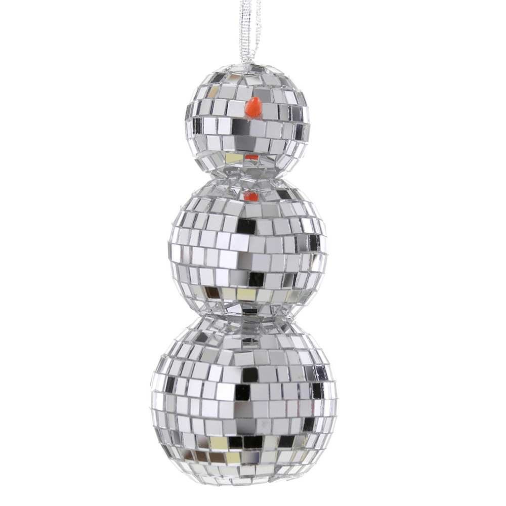 Mirror Ball Snowman Ornament, Shop Sweet Lulu