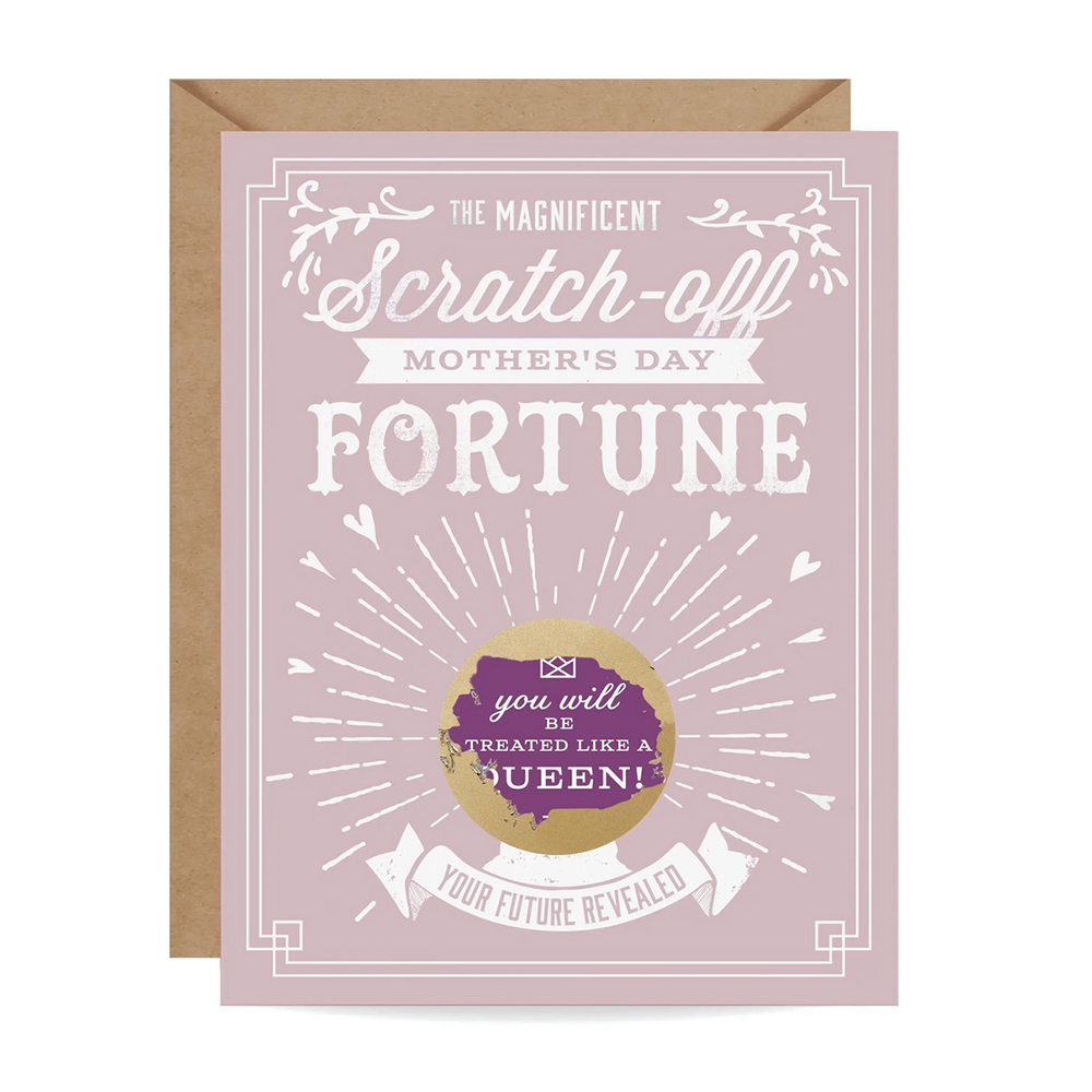 Mother's Day Fortune Scratch-off Card, Shop Sweet Lulu