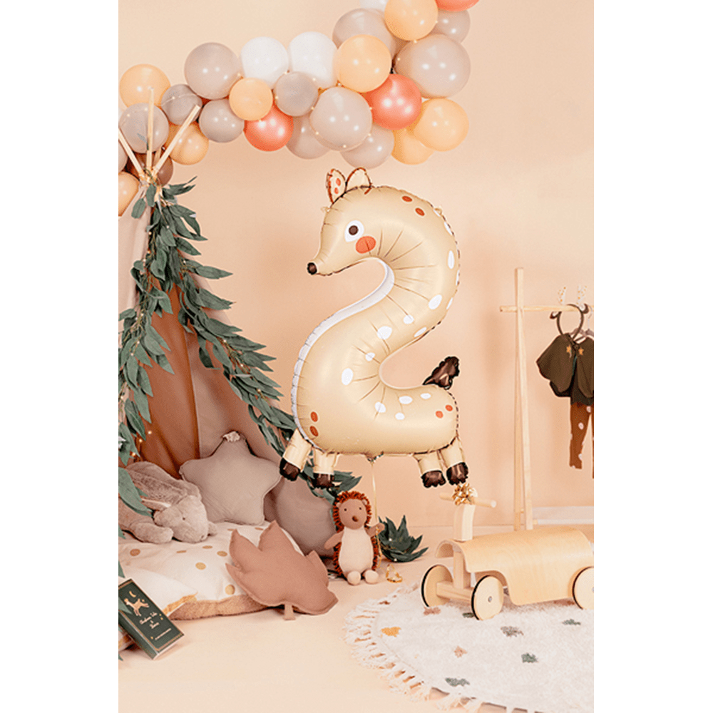 Number 2 Balloon - Deer, Shop Sweet Lulu
