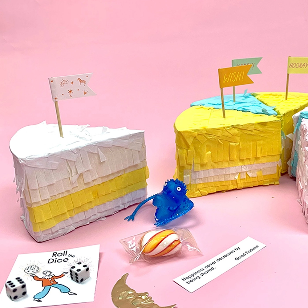 Pastel Cake Piñata w/ 7 Slices, Shop Sweet Lulu