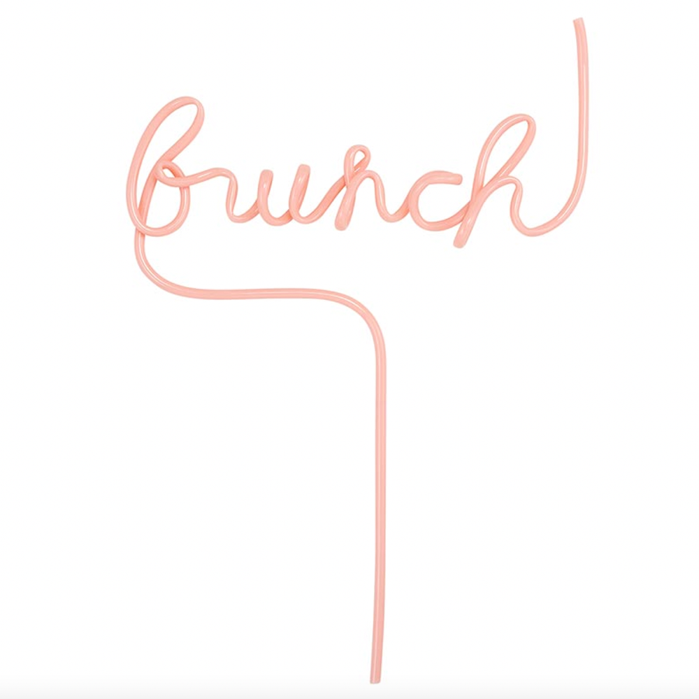 Pretty Word Straw - Brunch, Shop Sweet Lulu