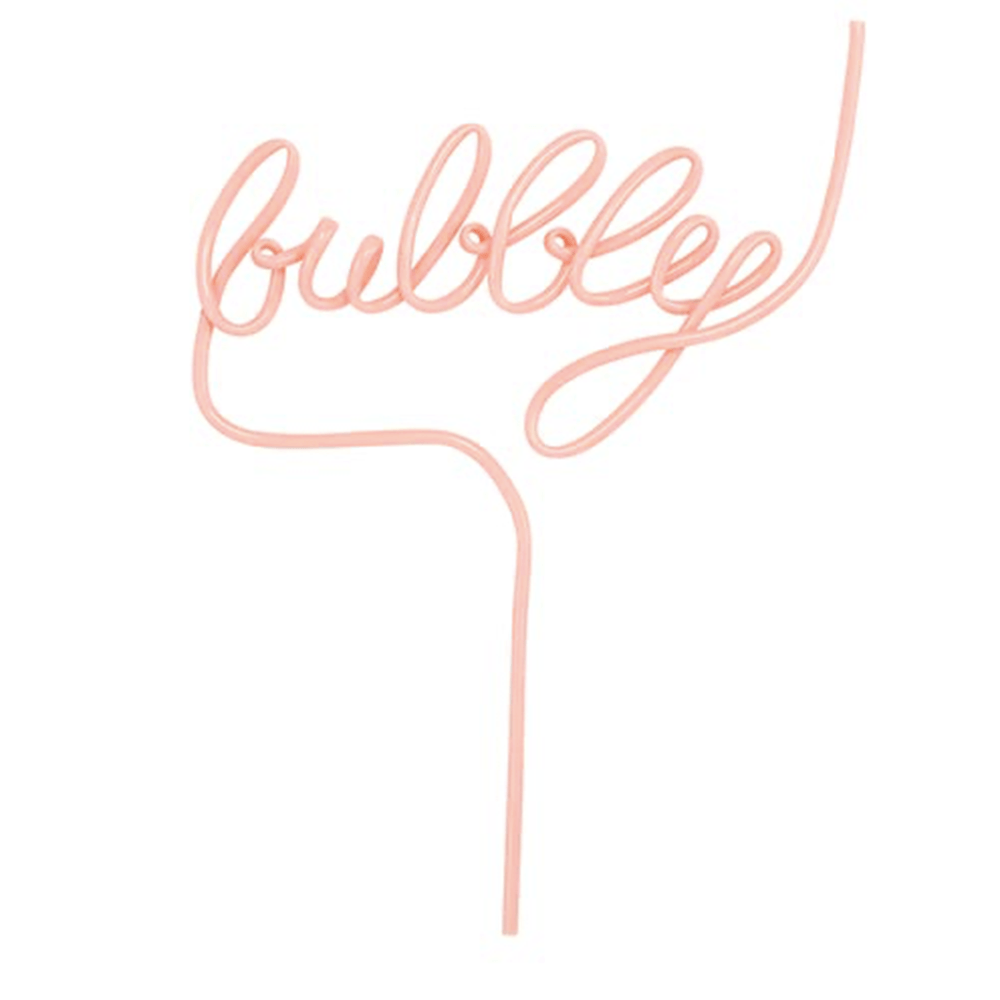 Pretty Word Straw- Bubbly, Shop Sweet Lulu