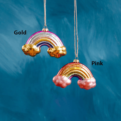 Rainbow Ornament - 2 Color Options