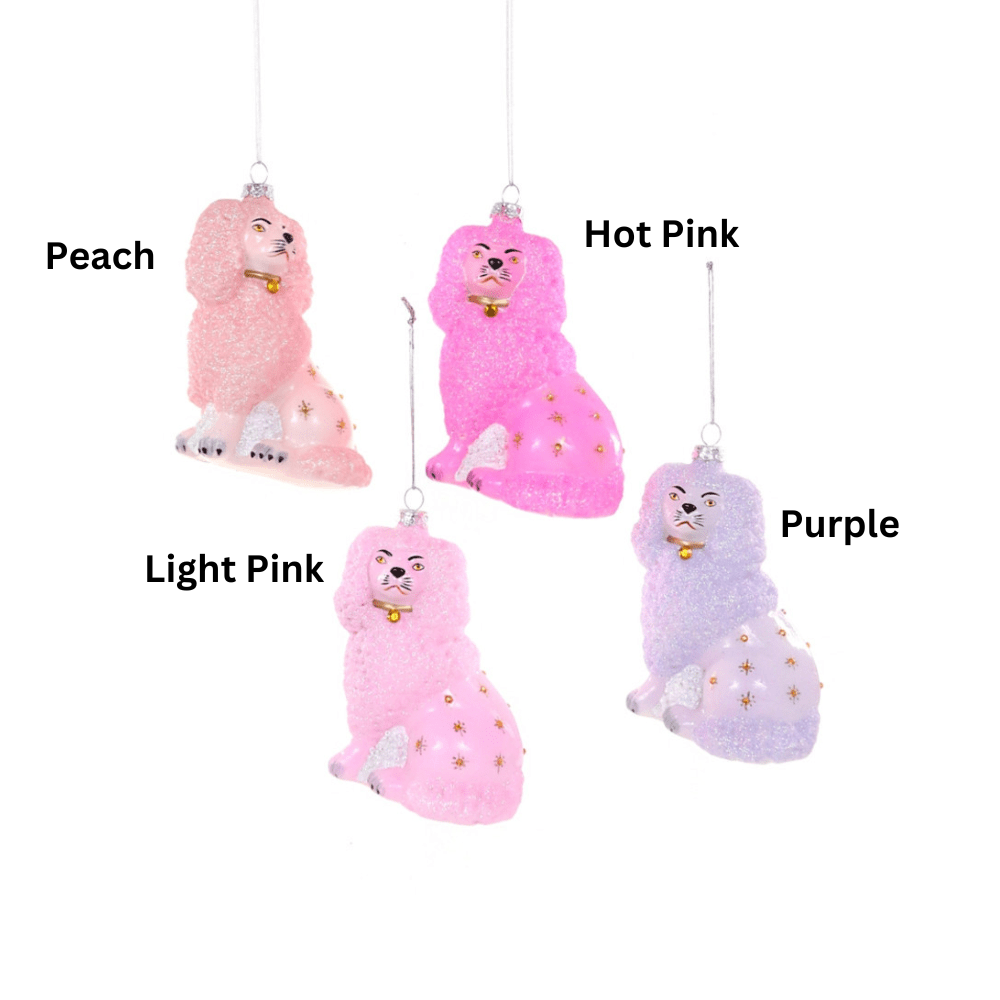 Regal Spaniel Ornaments - Pinks