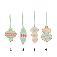 Resin Cookie Ornament w/ Faux Sugar, 4 Style Options - Shop Sweet Lulu