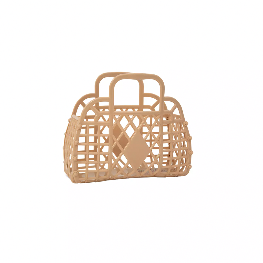 Retro Basket Jelly Bag, Mini - Latte, Shop Sweet Lulu