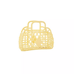 Retro Basket Jelly Bag, Mini - Yellow, Shop Sweet Lulu