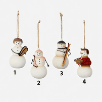 Sportsman Snowman Ornament - 4 Style Options, Shop Sweet Lulu