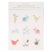 Spring Easter Egg Decorating Tattoo Kit, Shop Sweet Lulu