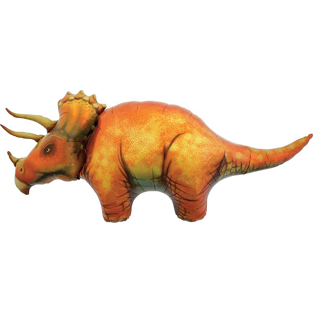 Triceratops Balloon - Orange, Shop Sweet Lulu