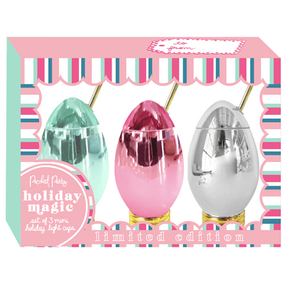 Vintage Holiday Light Cup Set